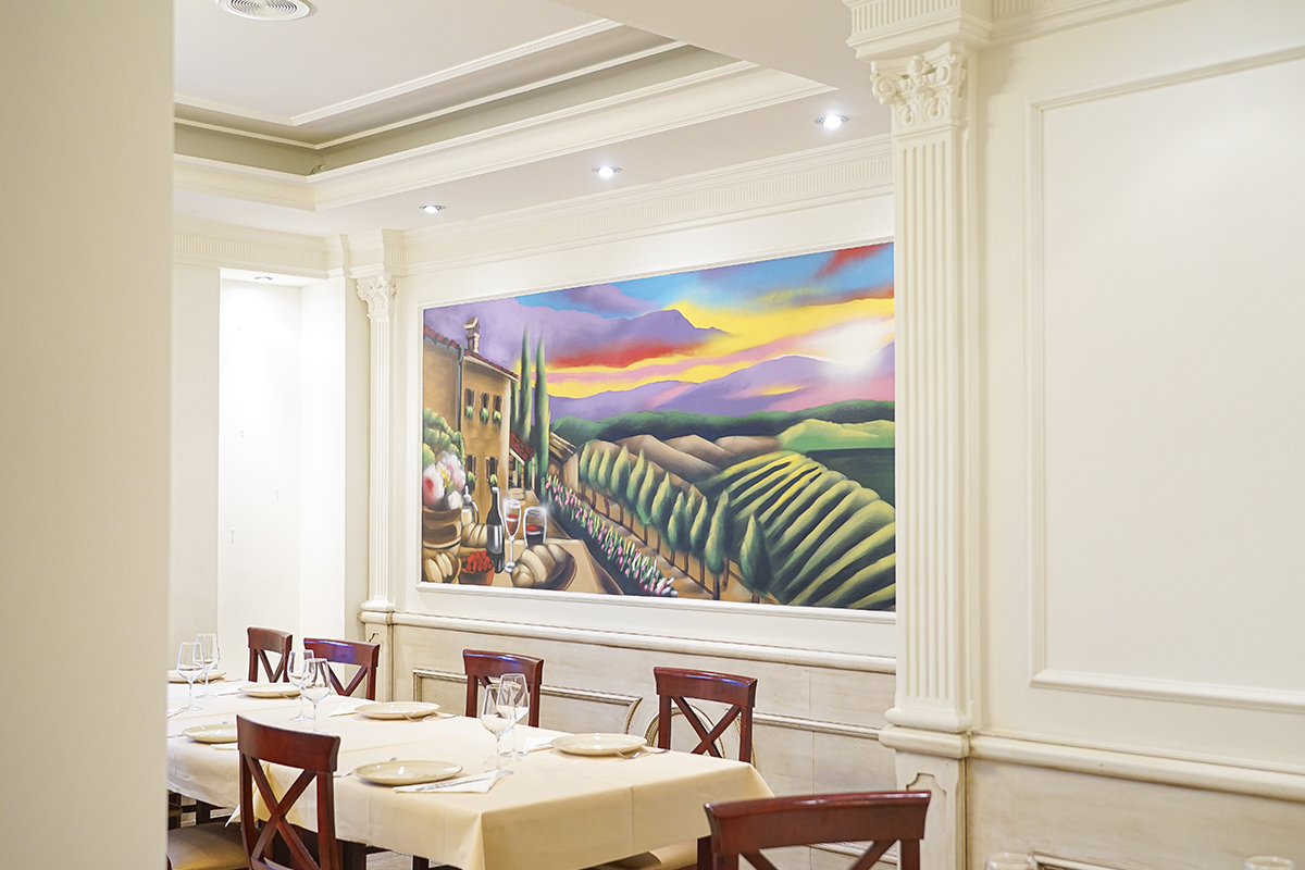 Comedor de Trattoria do Gato